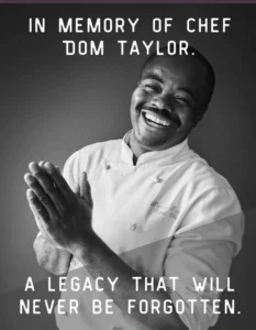 Dom Taylor Obituary, Cause of Death - Culinary World Mourns British-Jamaican Innovator